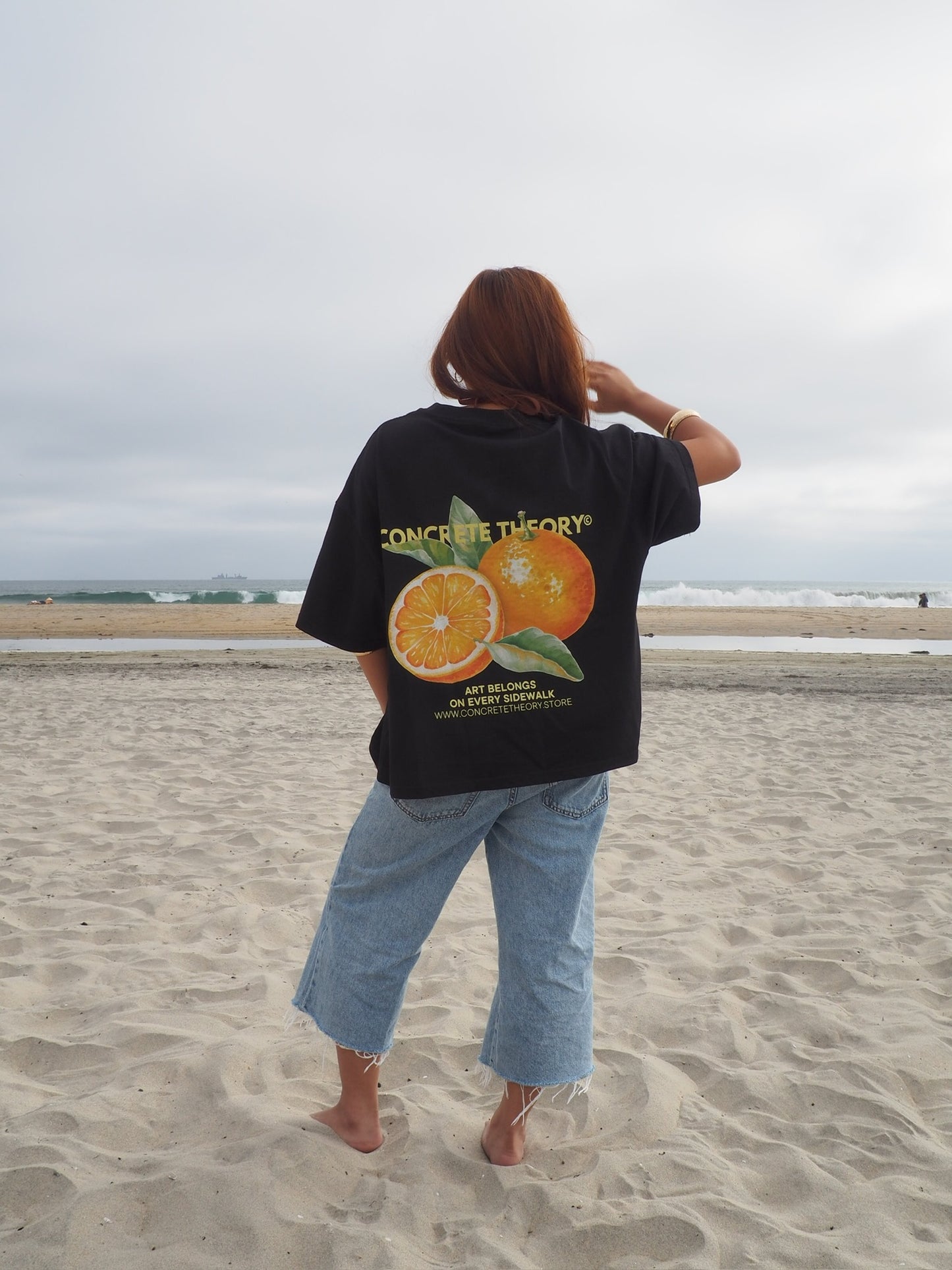 Orange Black T-Shirt