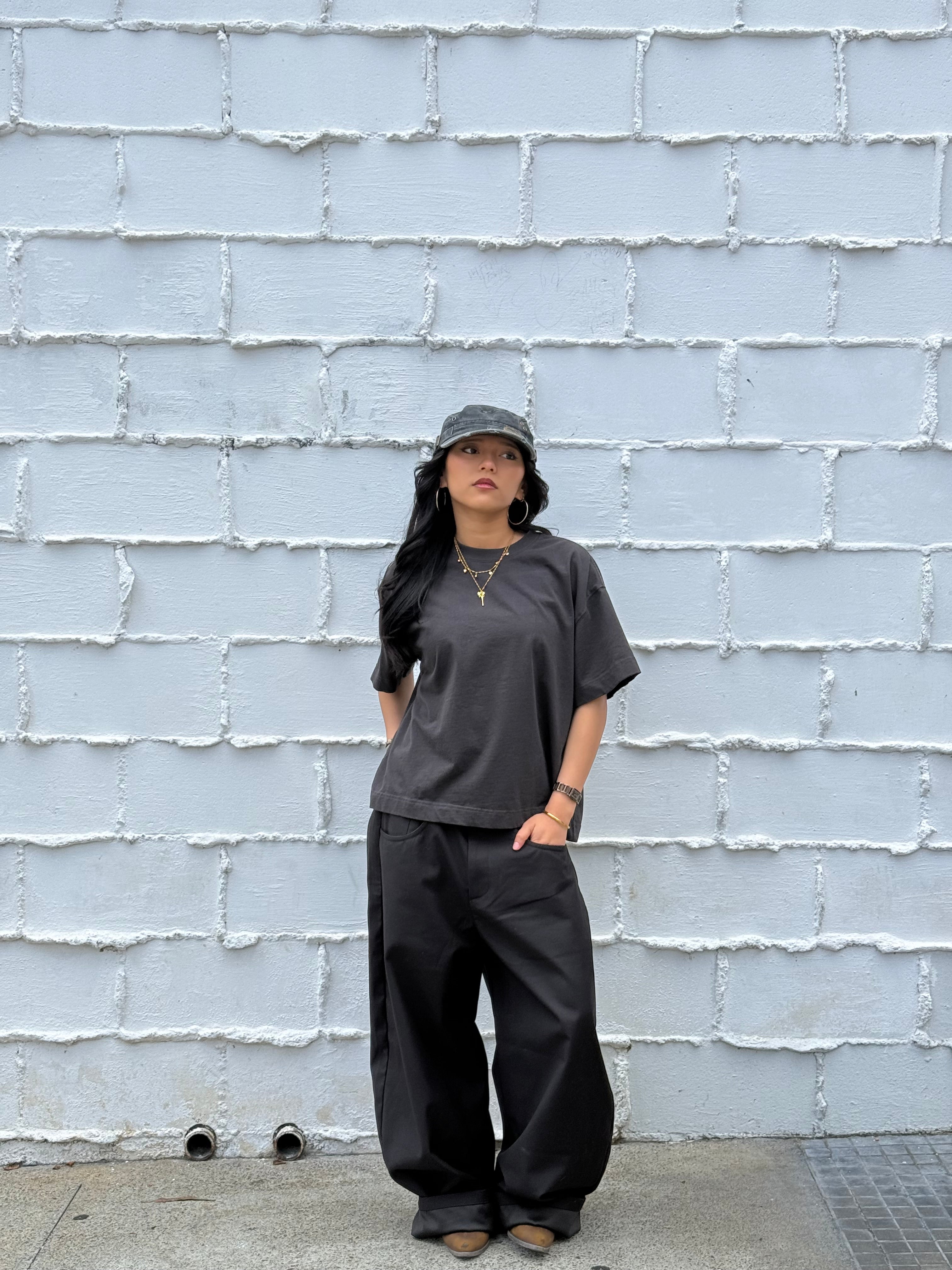 Dark Grey Essential Tee