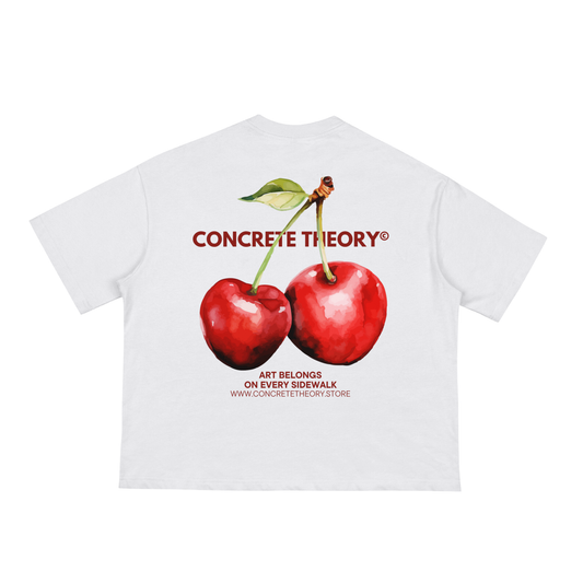 Cherry White T-Shirt