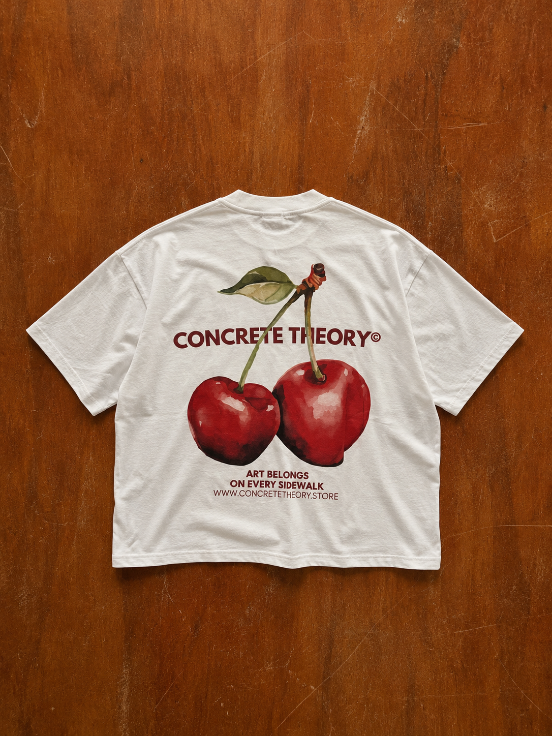 Boxy Cherry Tee